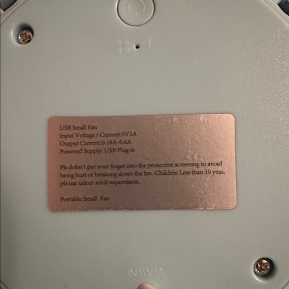 O2COOL Portable Desk Fan - Picture 3 of 4